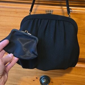 Morris Moskowitz Mm Vintage Clutch Purse And Coin Bag
